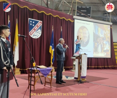 Visita del Consejero Regional para el Cono Sur al Liceo San José