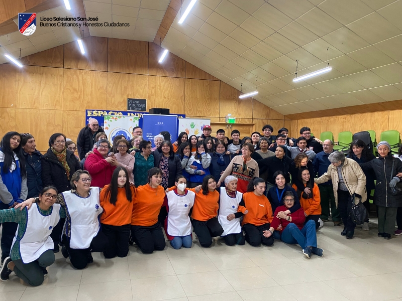 Alumnos del área de Pastoral participaron en el Encuentro Intergeneracional &quot;La Mirada de los Jóvenes Hacia la Vejez&quot;
