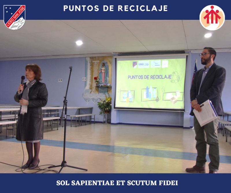 Puntos de Reciclaje en el Liceo San José