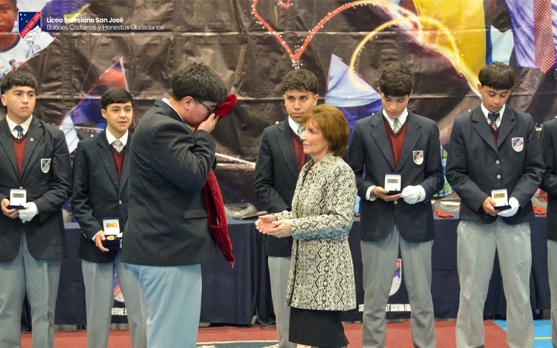 Ceremonia de Cuenta Pública y Reconocimiento a los Abanderados del Liceo San José