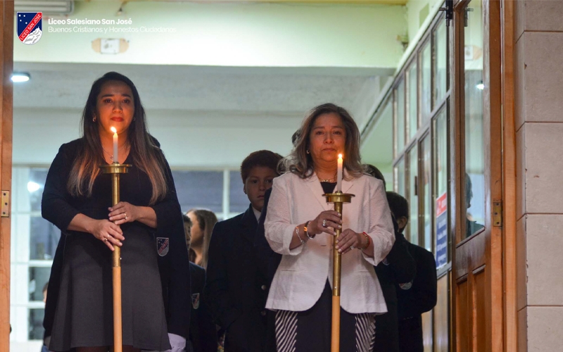 Liturgia de Envío 4° Básicos Cádiz y Ré: Paso al Segundo Ciclo