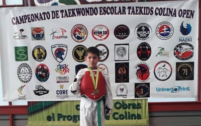 1er. Lugar Campeonato Escolar TaeKids