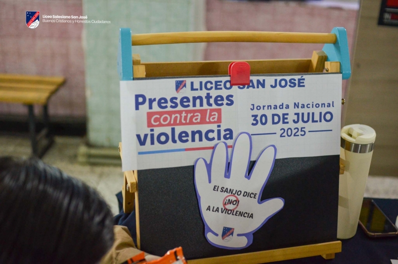 Con fuerza, conciencia y participación: Liceo San José se suma a la Jornada Nacional 