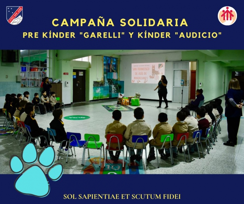 Campaña Solidaria Pre Kínder &quot;Garelli&quot; y Kínder &quot;Audicio&quot;